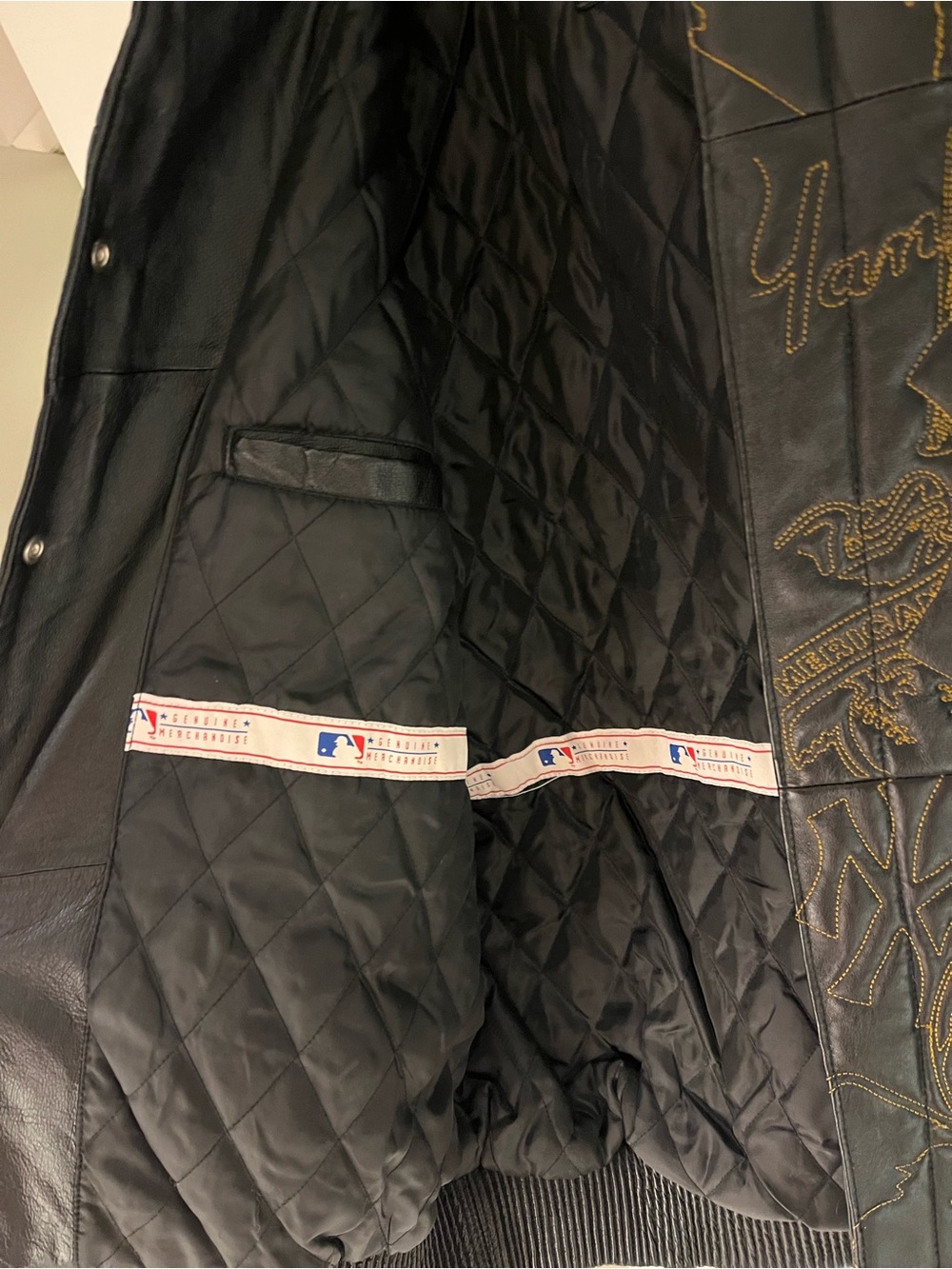 *RARE* Jeff Hamilton x MLB New York Yankees Bomber Jacket (Fits XL/XXL) - Picture 10 of 16